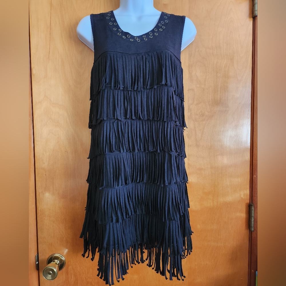 It hippie Unique Mini Dress From Paris - Picture 3 of 12